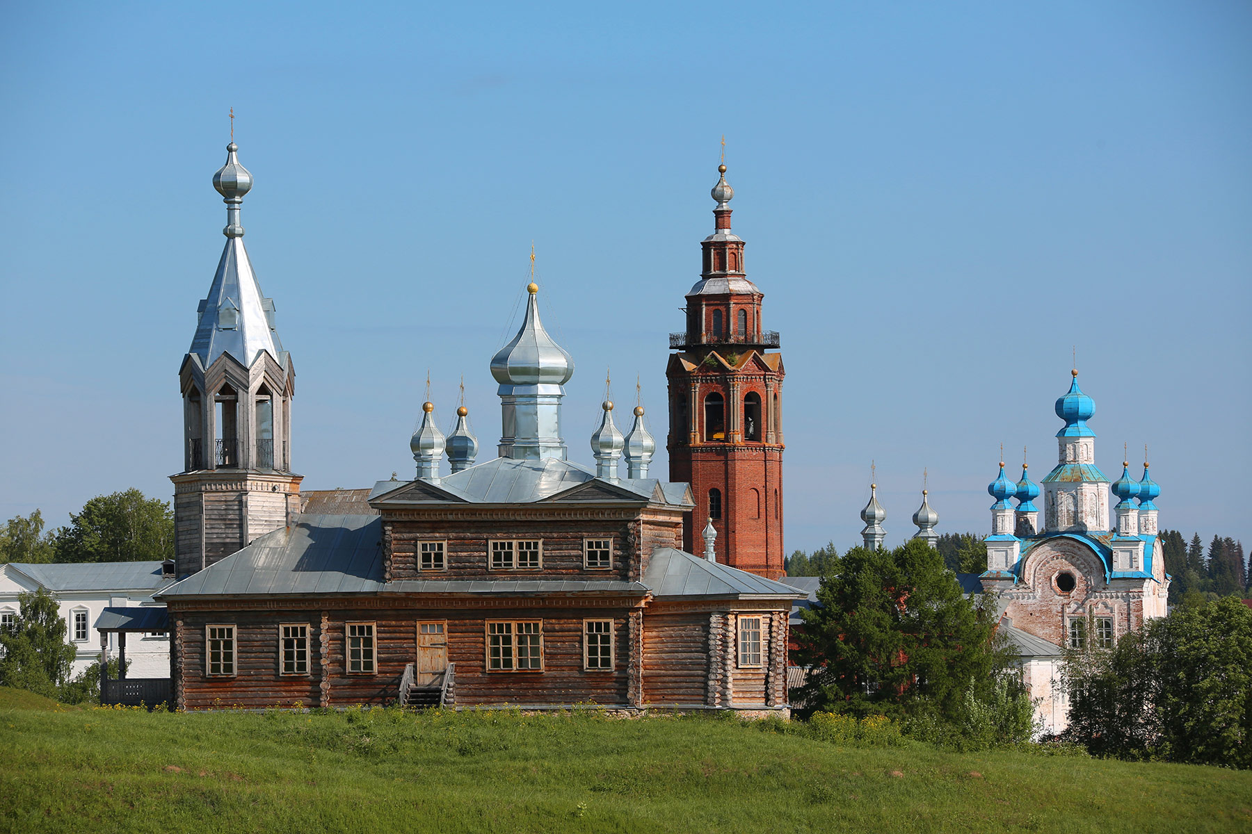 Ильинская церковь из села Бигичи. В 2011-2013 воссоздана в Чердыни на месте Троицкой церкви. Чердынь (Cherdyn )